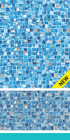 Azure Mosaic Pool Liner