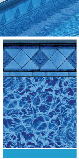 Rialto - Blue Diffusion Pool Liner